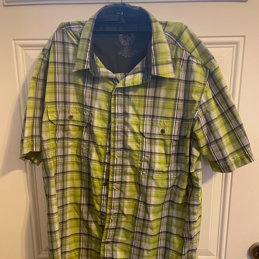 Kuhl Eluxur Short Sleeve Button Down Shirt